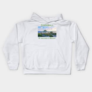 St Michael's Mount, Cornwall, Uk. Marazion, England Kids Hoodie